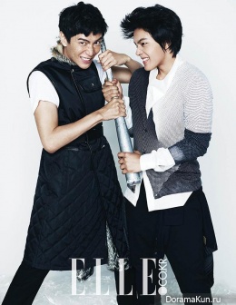 Lee Min Ki, Yeo Jin Goo для Elle January 2015 Extra
