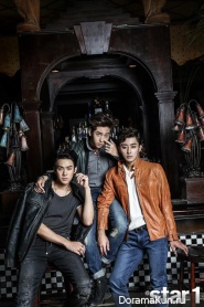 Yoo Yun Suk, Son Ho Joon, B1A4 (Baro) для @Star1 October 2014