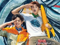 ZE:A (Hyungsik, Dongjun) для Cosmopolitan May 2015