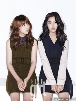 Nam Ji Hyun, Kwon So Hyun для Elle Girl February 2013