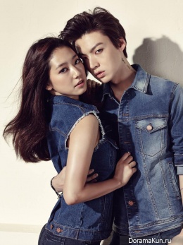 Park Shin Hye, Ahn Jae Hyun для Nylon March 2014