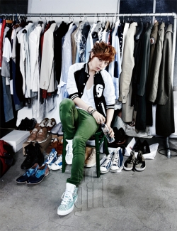 BEAST's Hyunseung для Elle Girl Korea July 2012
