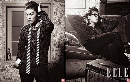 Big Bang's T.O.P для Elle Korea