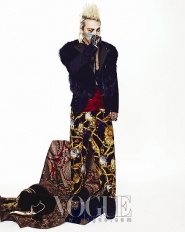 Big Bang's G-Dragon для Vogue Korea December 2009