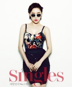 Brown Eyed Girls' Ga In для Singles July 2012