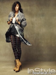 Clara (Lee Seong Min) для InStyle Korea September 2013