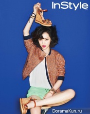 Sulli для InStyle April 2013