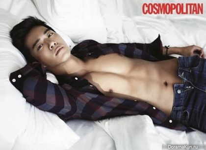 Ha Suk Jin для Cosmopolitan Korea November 2013