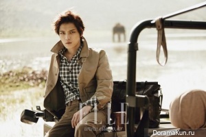 Jaejoong (JYJ) для Elle November 2012