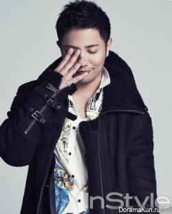 Jin Goo для InStyle January 2013