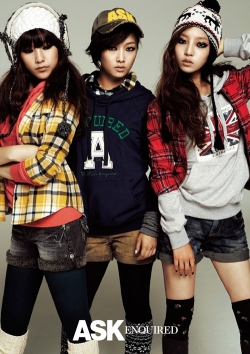 KARA, Joo Won для ASK ENQUIRED Fall 2010 Catalogue