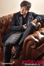 Kang Ha Neul для InStyle Korea December 2013