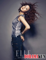 Kang So Ra для Elle Korea August 2012