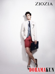 Kim Soo Hyun для ZIOZIA Model 2012 Extra