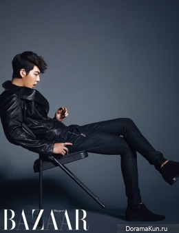 Kim Woo Bin для Harper’s Bazaar Korea November 2013