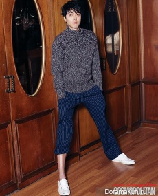 Lee Dong Gun для Cosmopolitan Korea January 2014