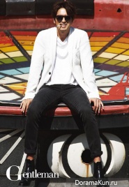 Lee Jin Wook для Gentleman July 2014