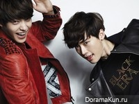 Lee Jong Suk, Kim Woo Bin для @Star1 March 2013