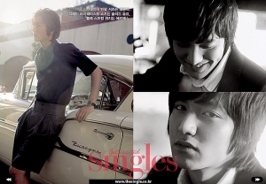 Romance Hero Lee Min Ho для Singles Korea