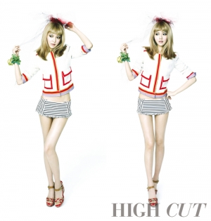 SNSD's Sooyoung для High Cut Vol. 77