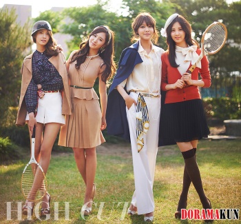 SNSD для High Cut Vol. 81