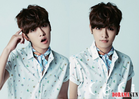 Shin Won Ho для CéCi July 2012 Extra