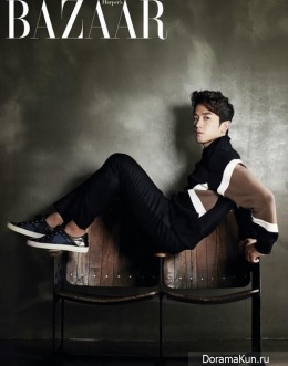 Shinhwa (Minwoo) для Harper’s Bazaar October 2013