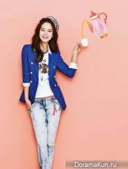 Song Ji Hyo для YESSE Spring 2013 Ads