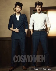 TVXQ для Cosmopolitan September 2012