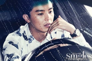 Yeon Woo Jin для Singles Korea July 2013