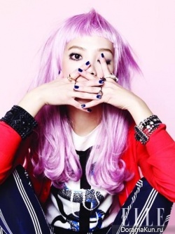 Yoon Seung Ah для Elle January 2013 Extra