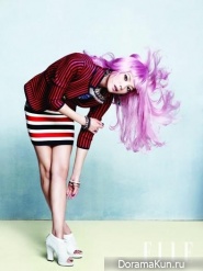Yoon Seung Ah для Elle January 2013 Extra