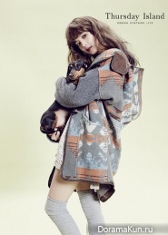 Yoon Seung Ah для Thursday Island F/W 2013 Campaign