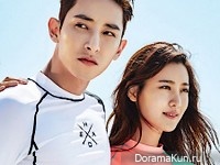Lee Soo Hyuk, Claudia Kim для Grazia May 2016