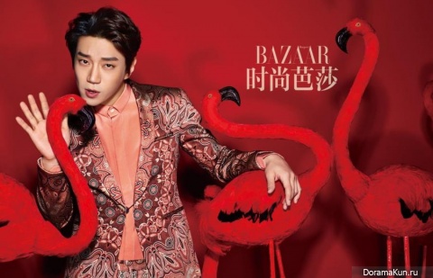 Hwang Chi Yeol для Harper’s Bazaar May 2016
