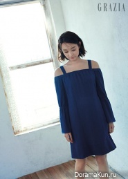 Jin Goo, Kim Ji Won для Grazia April 2016 Extra