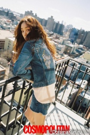 Jung Ryu Won для Cosmopolitan April 2016