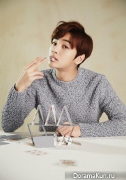 Kim Min Jae для IZE Magazine January 2016