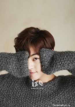 Kim Min Jae для IZE Magazine January 2016
