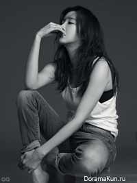 Lee Ji Ah для GQ April 2016