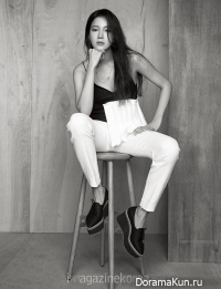 Lee Ji Ah для Harper’s Bazaar March 2016