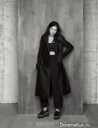 Lee Ji Ah для Harper’s Bazaar March 2016