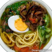 Куксу (лапша по-корейски)