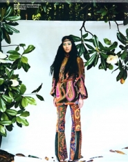 Liu Wen Для ELLE September 2008