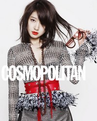 Park Shin Hye для Cosmopolitan Korea May 2011
