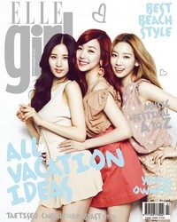 SNSD's Taetiseo для Elle Girl Korea July 2012