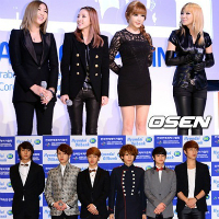 2NE1 and B2ST
